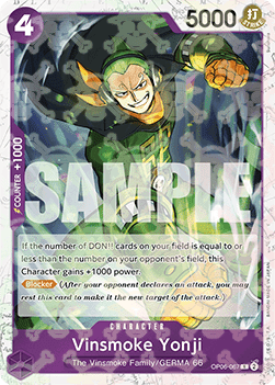 (OP06-067) One Piece TCG PRB01: The Best Single: Vinsmoke Yonji (OP06-067) (V.2) Rare