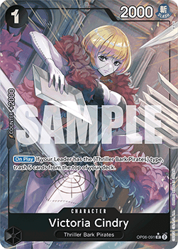 (OP06-091) One Piece TCG PRB01: The Best Single: Victoria Cindry (OP06-091) (V.3) Uncommon