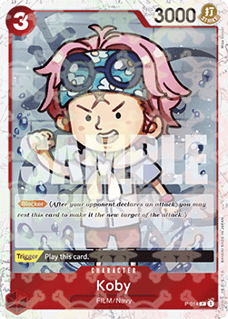 (P-014) One Piece TCG PRB01: The Best Single: Koby (P-014) (V.2) Promo