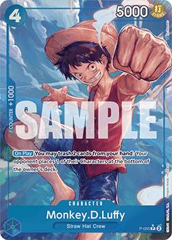 (P-055) One Piece TCG PRB01: The Best Single: Monkey.D.Luffy (P-055) (V.3) Promo