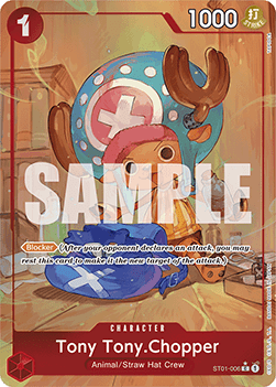 (ST01-006) One Piece TCG PRB01: The Best Single: Tony Tony.Chopper (ST01-006) (V.4) Alternate Art