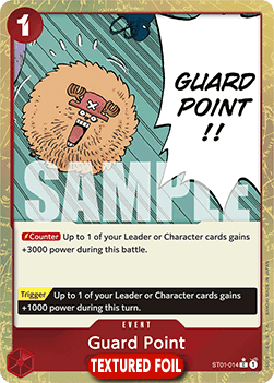 (ST01-014) One Piece TCG PRB01: The Best Single: Guard Point (ST01-014) (V.3) Common