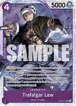 (ST10-010) One Piece TCG PRB01: The Best Single: Trafalgar Law (ST10-010) (V.1) Super Rare