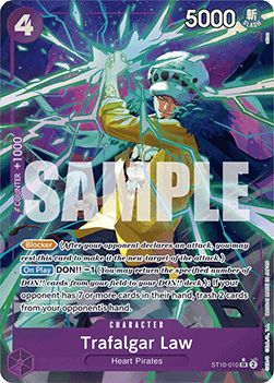 (ST10-010) One Piece TCG PRB01: The Best Single: Trafalgar Law (ST10-010) (V.2) Alternate Art