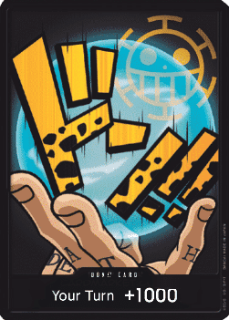 (000) One Piece TCG PRB01: The Best Single: Don!! (PRB Law) (V.1) DON!!