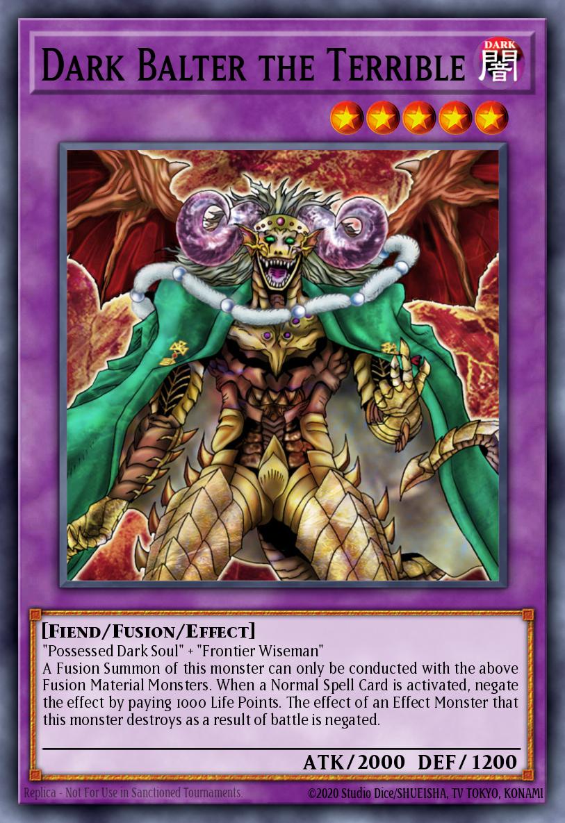 (125) YuGiOh TCG DB2: Dark Beginning 2 Single: Dark Balter the Terrible Rare