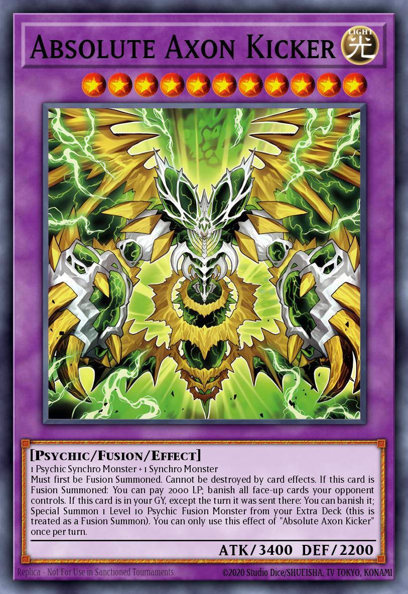 (DUAD034) YuGiOh TCG Duelist’s Advance Single: Absolute Axon Kicker Common