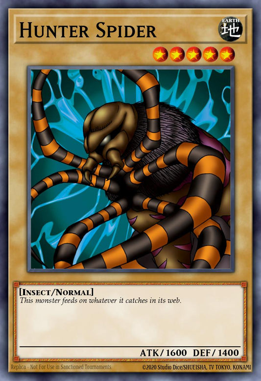 (EN049) YuGiOh TCG MRD: Metal Raiders Single: Hunter Spider (V.3 - Common)  Common