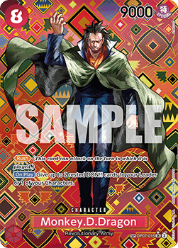 (OP07-015) One Piece TCG OP09: Emperors in the New World Single: Monkey.D.Dragon (OP07-015) Special Rare