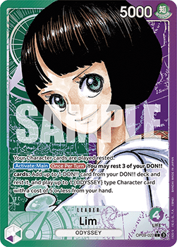 (022) One Piece TCG OP09: Emperors in the New World Single: Lim (OP09-022) (V.2) Alternate Art