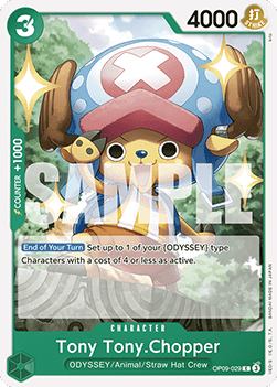 (029) One Piece TCG OP09: Emperors in the New World Single: Tony Tony.Chopper (OP09-029) Common