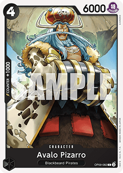 (082) One Piece TCG OP09: Emperors in the New World Single: Avalo Pizarro (OP09-082) Common