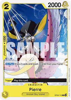 (110) One Piece TCG OP09: Emperors in the New World Single: Pierre (OP09-110) Common
