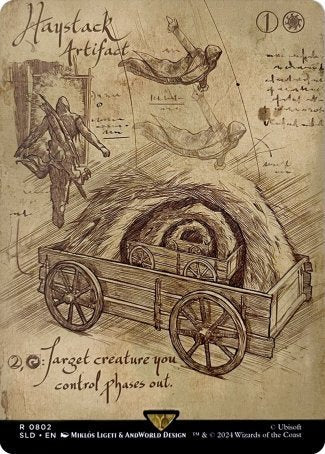 (802) Magic The Gathering Secret Lair Drop Series Single: Haystack Holo Rare
