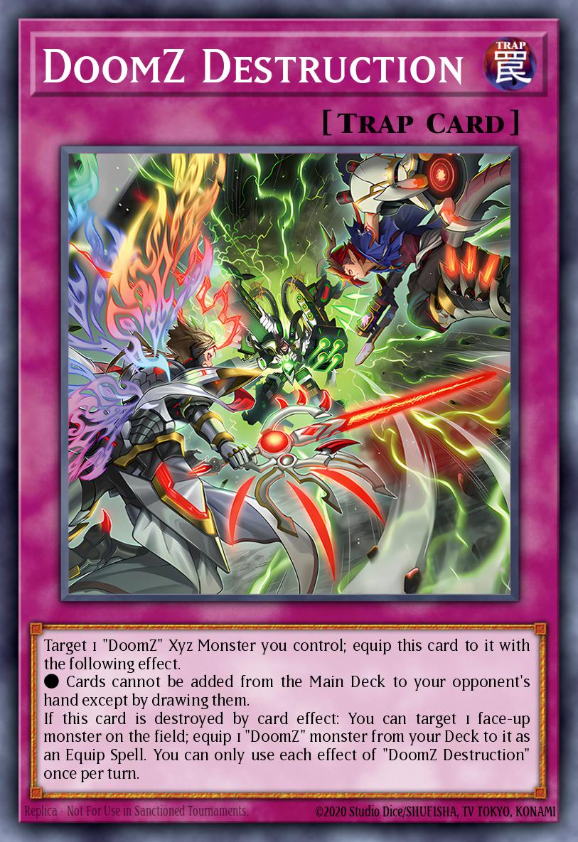 (074) YuGiOh TCG DOOD: Doom of Dimensions Single: DoomZ Destruction Common