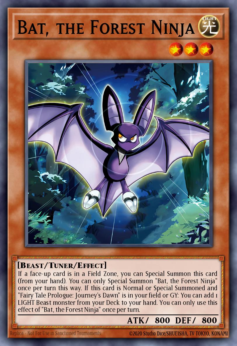 (034) YuGiOh TCG BLMM: Battles of Legend: Monster Mayhem Single: Bat, the Forest Ninja Ultra Rare