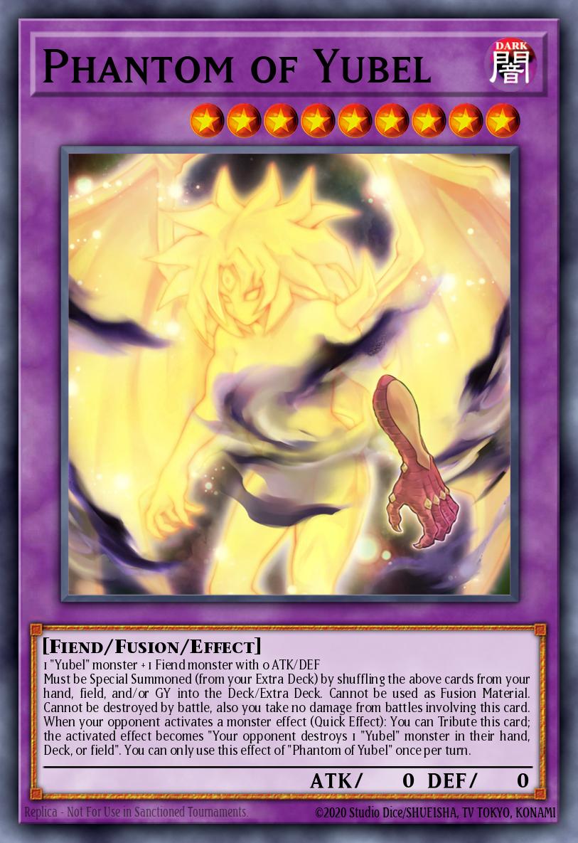 (047) YuGiOh TCG BLTR: Battles of Legend: Terminal Revenge Single: Phantom of Yubel (V.1 - Secret Rare) Secret Rare