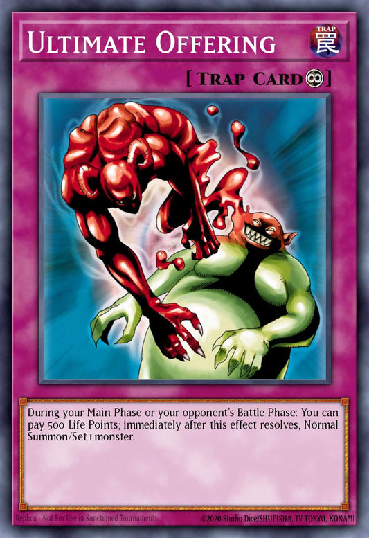 (088) YuGiOh TCG RA03: Quarter Century Bonanza Single: Ultimate Offering (V.2 - Quarter Century Secret Rare)  Quarter Century Secret Rare