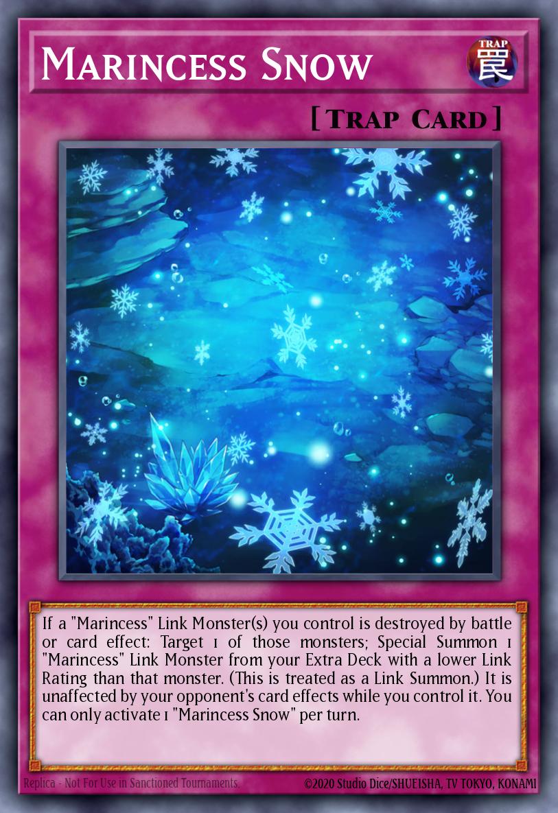(189) YuGiOh TCG MP20: 2020 Tin of Lost Memories Mega Pack Single: Marincess Snow Common