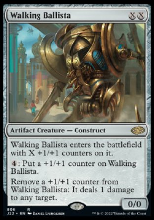 (806) Magic The Gathering Jumpstart 2022 Single: Walking Ballista Rare