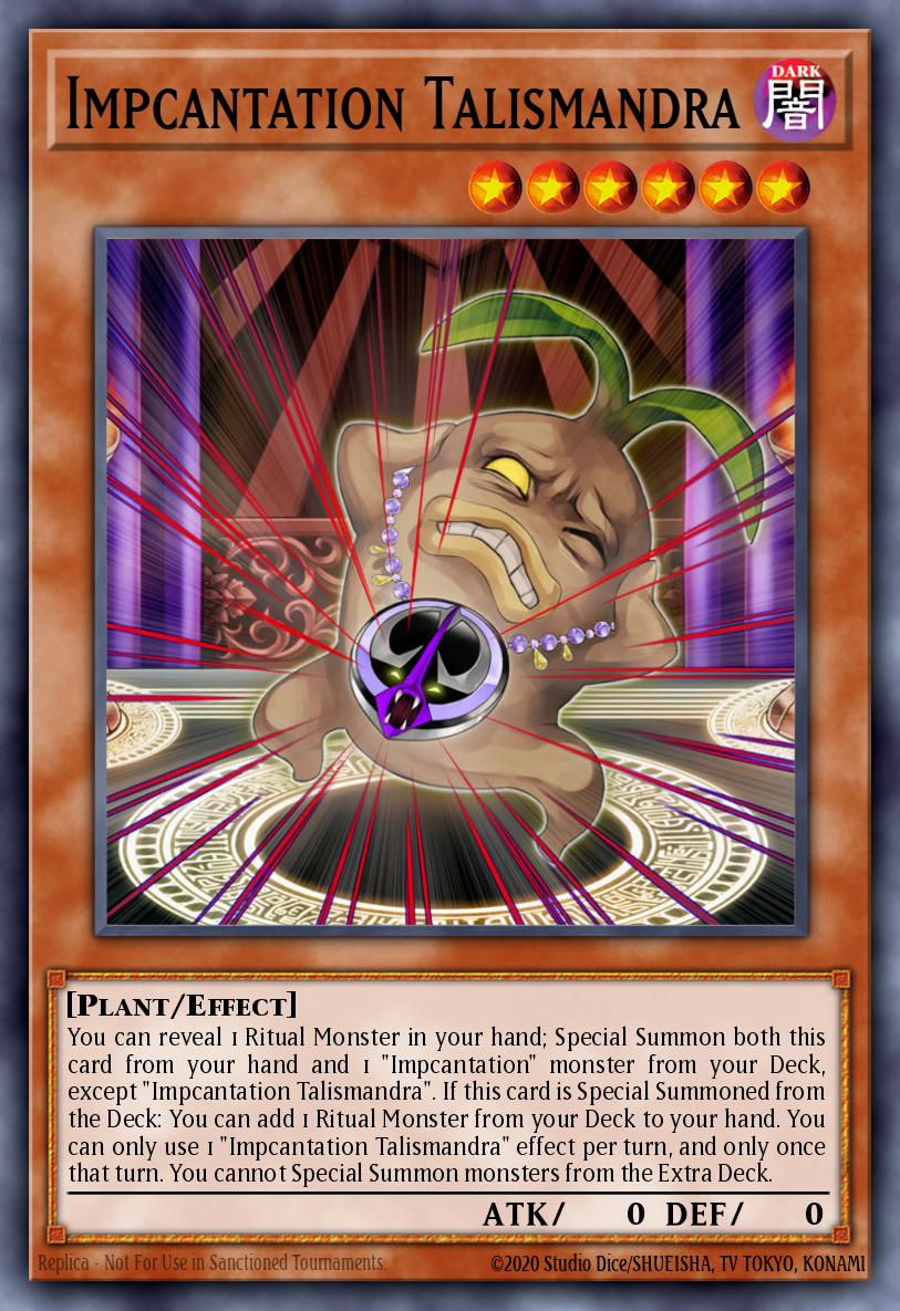 (044) YuGiOh TCG WISU: Wild Survivors Single: Impcantation Talismandra Rare
