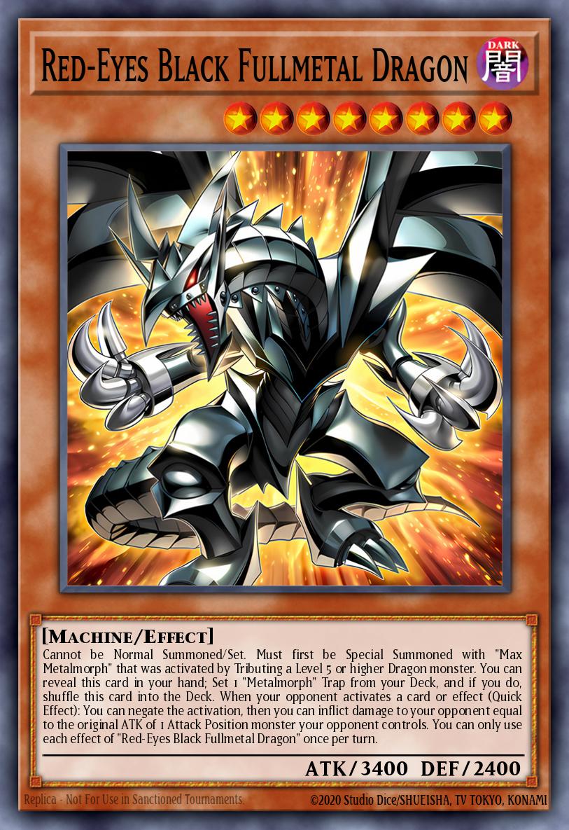 (014) YuGiOh TCG MP25: 2025 Mega-Pack Tin Single: Red-Eyes Black Fullmetal Dragon  Starlight Rare