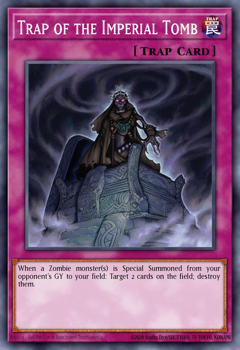 (219) YuGiOh TCG LCJW: Legendary Collection 4: Mega Pack Single: Trap of the Imperial Tomb Common