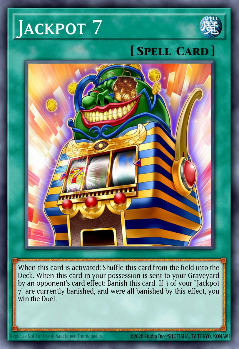 (068) YuGiOh TCG PRIO: Primal Origin Single: Jackpot 7  Common