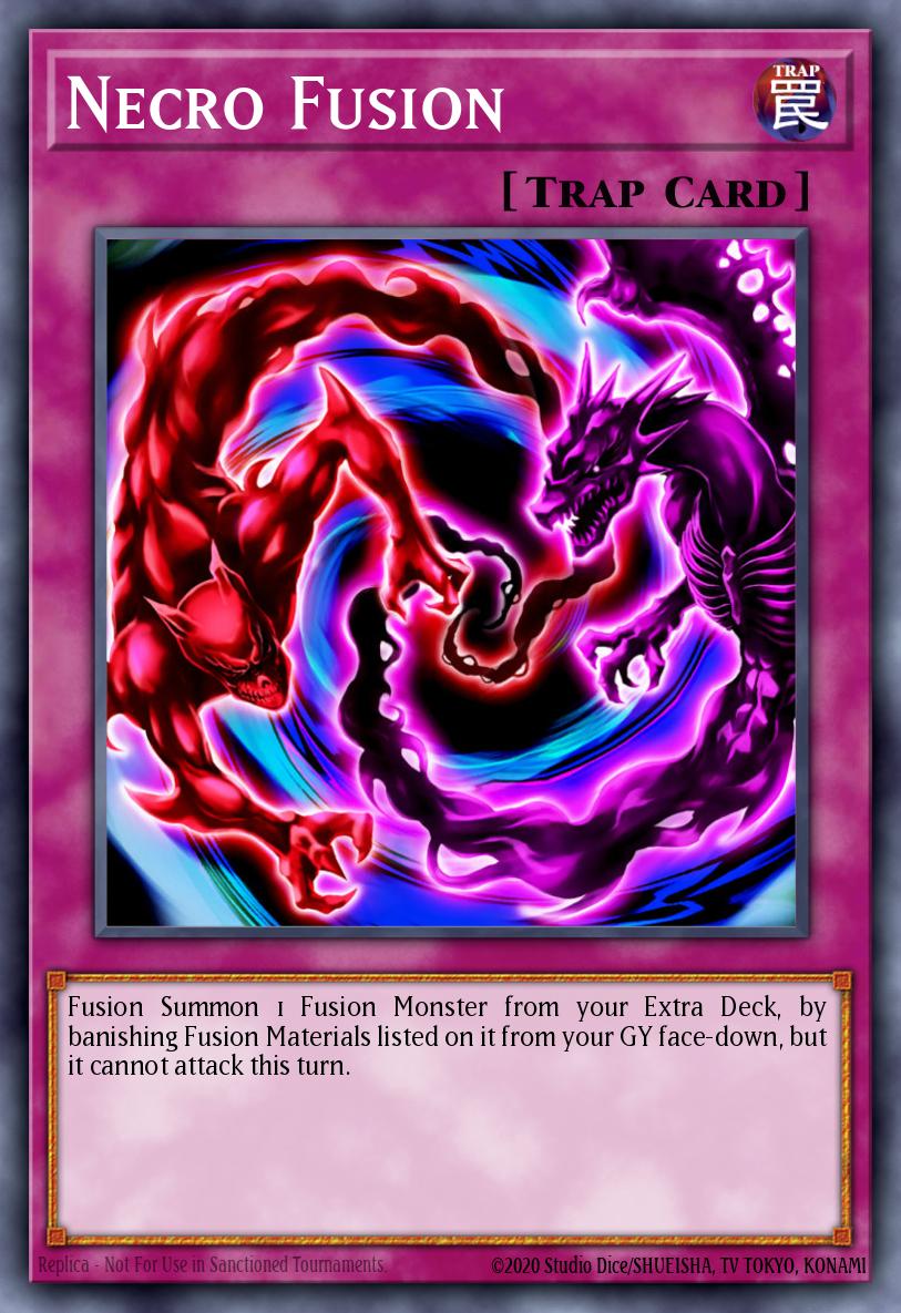 (210) YuGiOh TCG MP19: 2019 Gold Sarcophagus Tin Mega Pack Single: Necro Fusion Common
