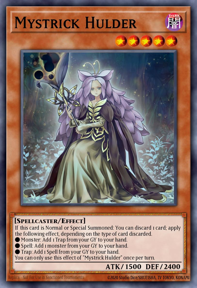 (173) YuGiOh TCG MP19: 2019 Gold Sarcophagus Tin Mega Pack Single: Mystrick Hulder Common