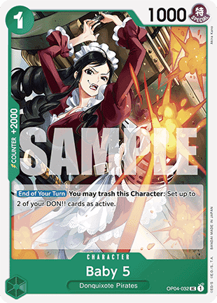 (OP04-032) One Piece TCG PRB01: The Best Single: Baby 5 (OP04-032) (V.1) Uncommon