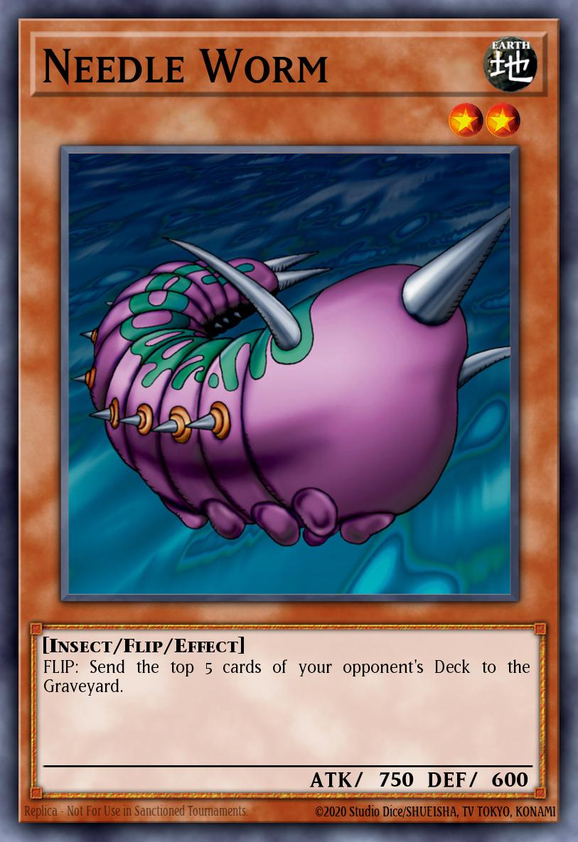 (102) YuGiOh TCG DB2: Dark Beginning 2 Single: Needle Worm Common