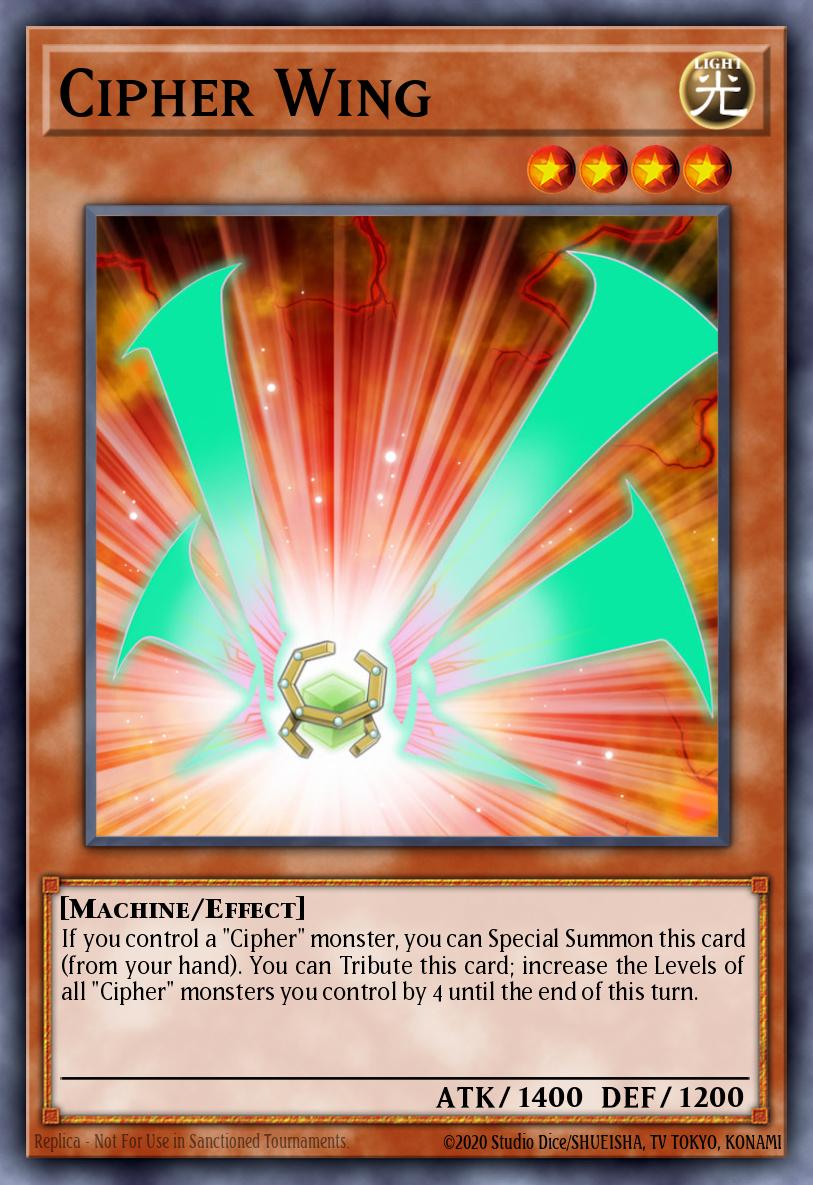 (124) YuGiOh TCG DLCS: Dragons of Legend: The Complete Series Single: Cipher Wing Common