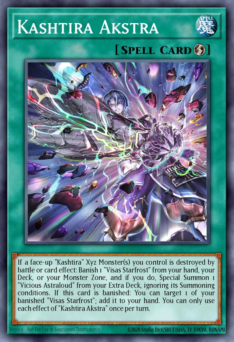 (347) YuGiOh TCG MP24: 25th Anniversary Tin: Dueling Mirrors Single: Kashtira Akstra Common