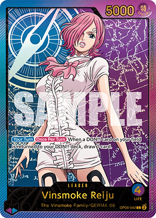 (OP06-042) One Piece TCG EB02: Anime 25th Collection Single: Vinsmoke Reiju (OP06-042) Special Rare