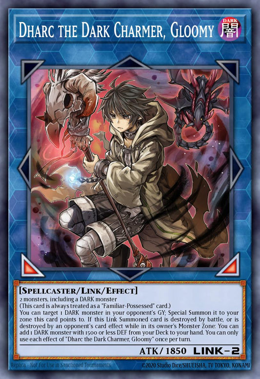 (048) YuGiOh TCG RA03: Quarter Century Bonanza Single: Dharc the Dark Charmer, Gloomy (V.6 - Collectors Rare)  Collectors Rare