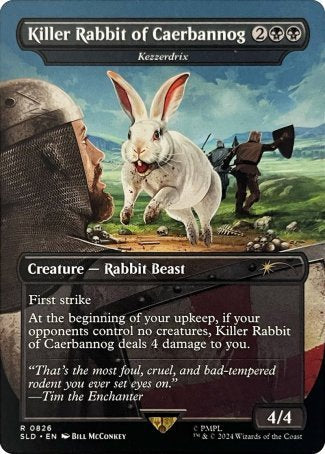 (826) Magic The Gathering Secret Lair Drop Series Single: Kezzerdrix Holo Rare