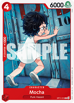 (015) One Piece TCG OP11: A Fist of Divine Speed Single: Mocha (OP11-015) Common