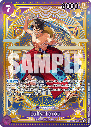 (ST18-005) One Piece TCG OP11: A Fist of Divine Speed Single: Luffy-Tarou (ST18-005) Special Rare