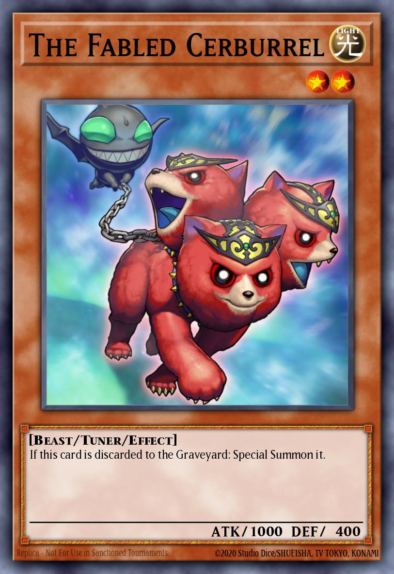(138) YuGiOh TCG HAC1: Hidden Arsenal: Chapter 1 Single: The Fabled Cerburrel (V.1 - Common) Common