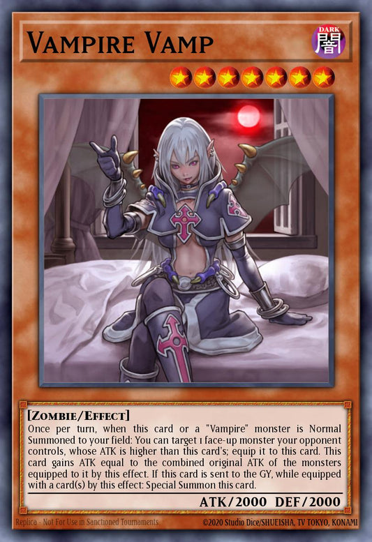 (085) YuGiOh TCG PRIO: Primal Origin Single: Vampire Vamp  Super Rare
