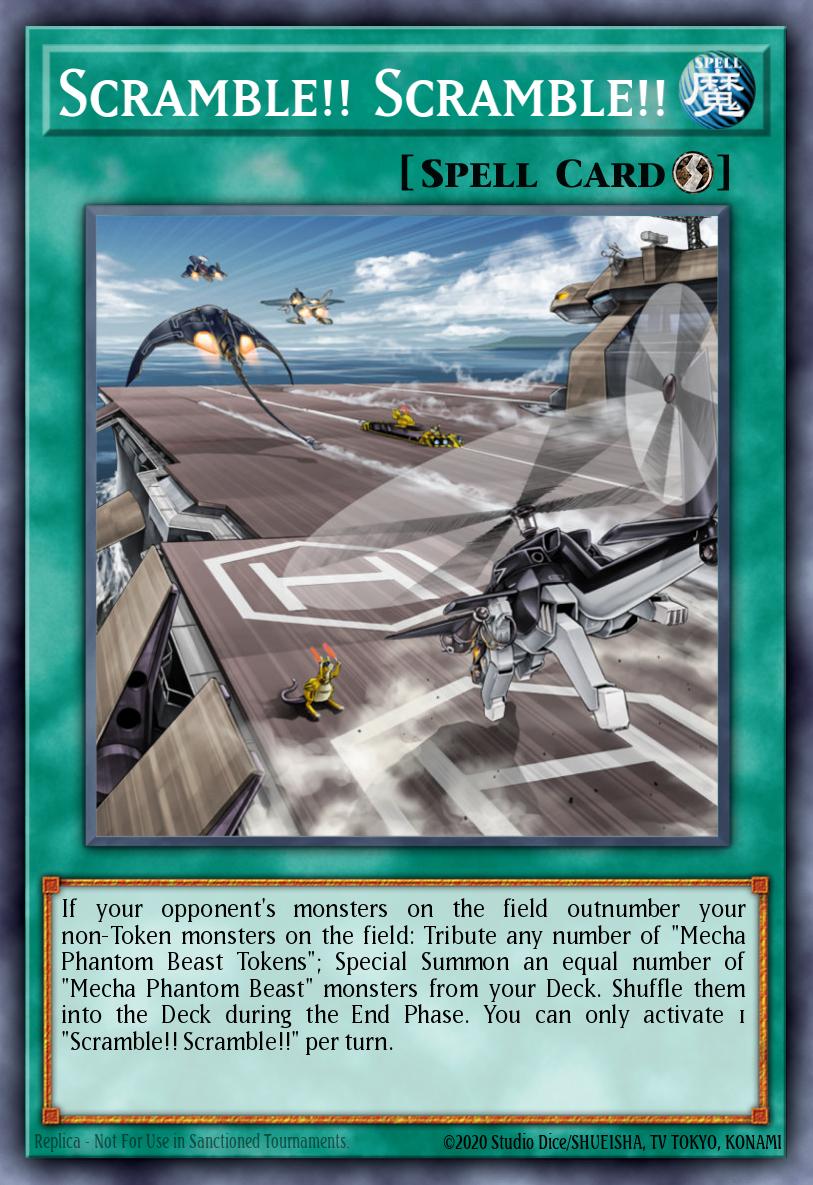 (037) YuGiOh TCG MP14: 2014 Mega-Tins Mega-Pack Single: Scramble!! Scramble!! Ultra Rare