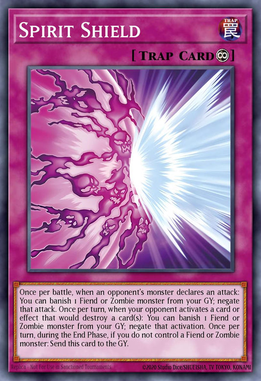 (035) YuGiOh TCG MZTM: Maze of the Master Single: Spirit Shield  Rare