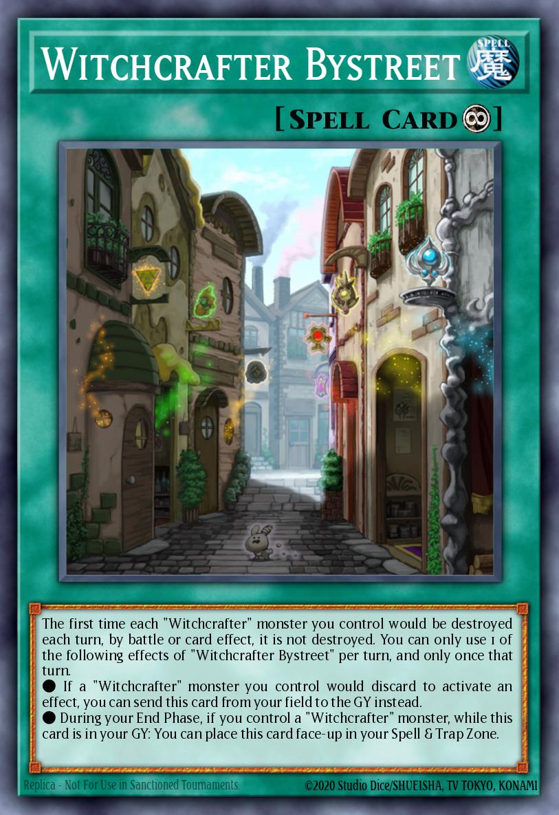 (229) YuGiOh TCG MP20: 2020 Tin of Lost Memories Mega Pack Single: Witchcrafter Bystreet Ultra Rare