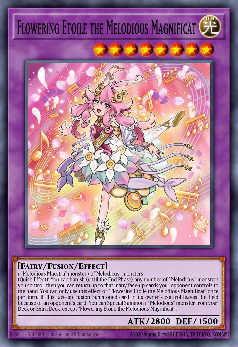 (036) YuGiOh TCG LEDE: Legacy of Destruction Single: Flowering Etoile the Melodious Magnificat Super Rare
