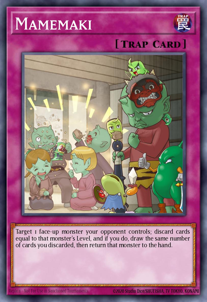 (052) YuGiOh TCG MP19: 2019 Gold Sarcophagus Tin Mega Pack Single: Mamemaki Common