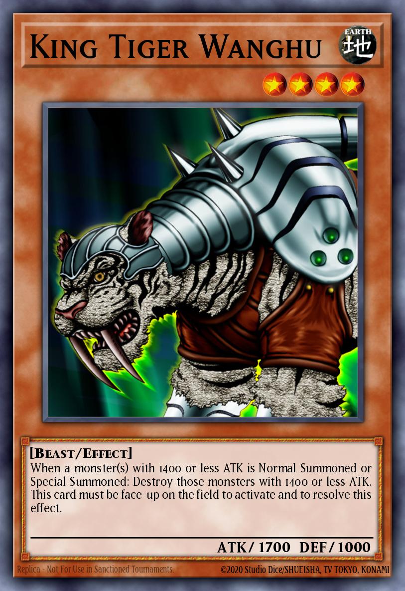 (207) YuGiOh TCG DB2: Dark Beginning 2 Single: King Tiger Wanghu Common
