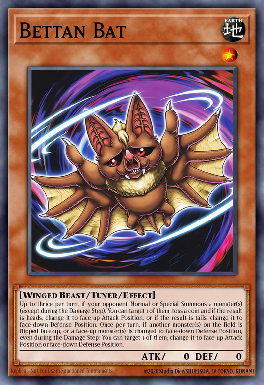 (030) YuGiOh TCG INFO: The Infinite Forbidden Single: Bettan Bat  Common