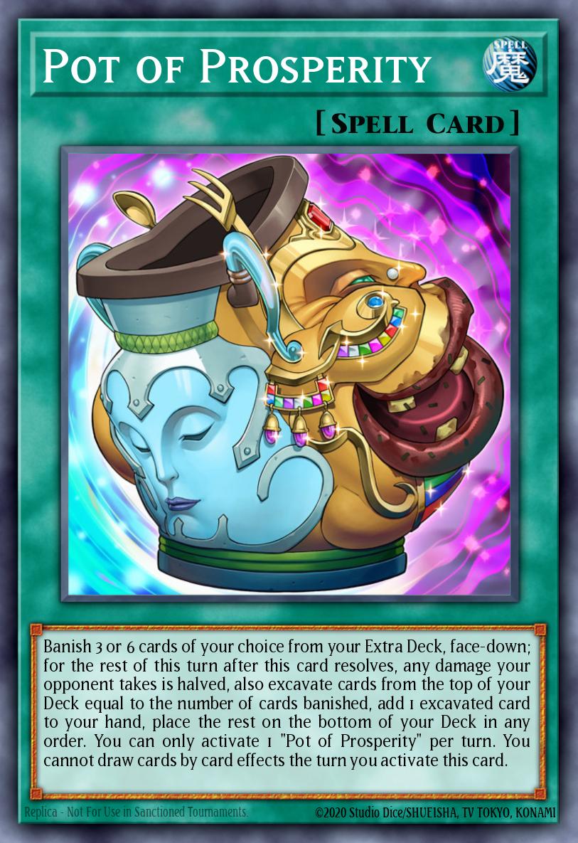 (066) YuGiOh TCG RA01: 25th Anniversary Rarity Collection Single: Pot of Prosperity (V.7 - Ultimate Rare)  Ultimate Rare