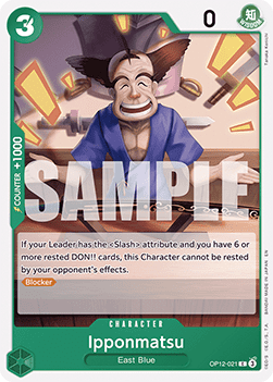 (021) One Piece TCG OP12: Legacy of the Master Single: Ipponmatsu (OP12-021) Common